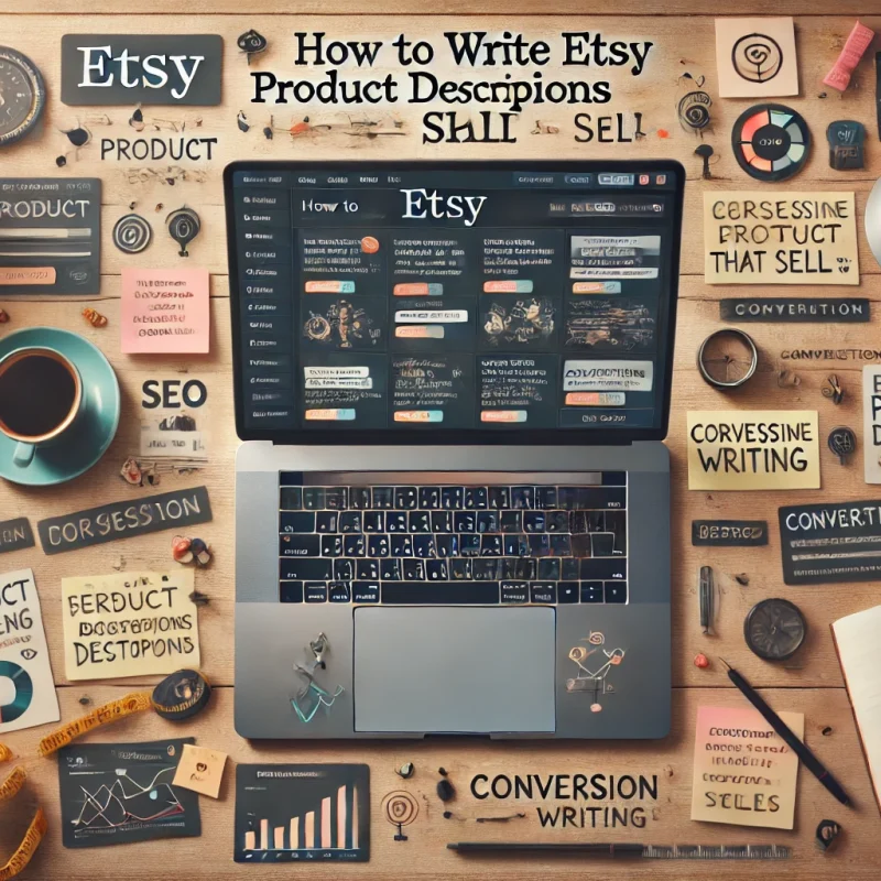 Writing Product Descriptions Desk
