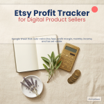 Etsy Shop Revenue & Profit Tracker