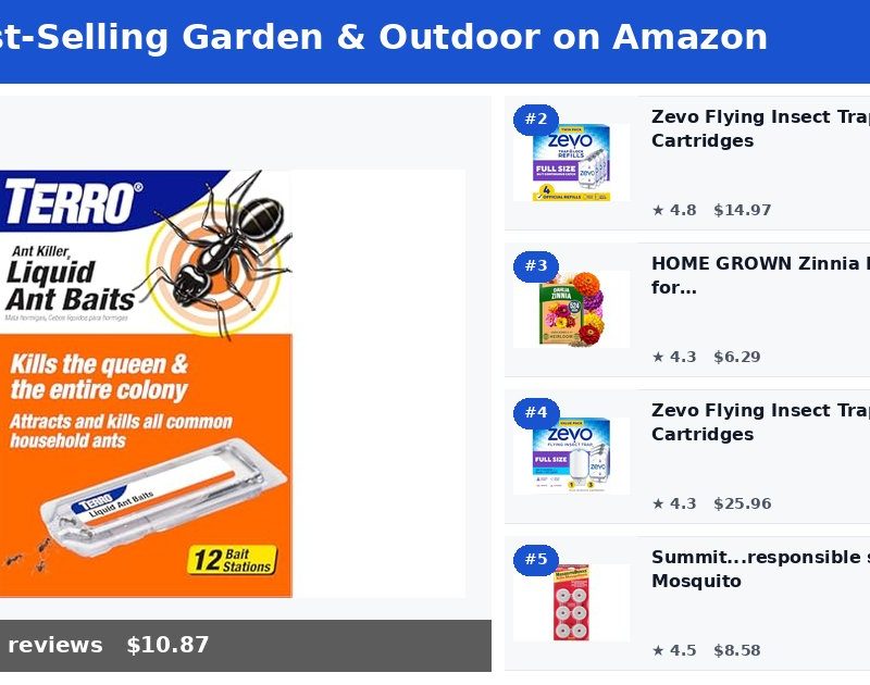 Top 5 Best-Selling Garden & Outdoor on Amazon (May 2026)